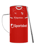 Vaso Guira Independiente Camiseta 750cc